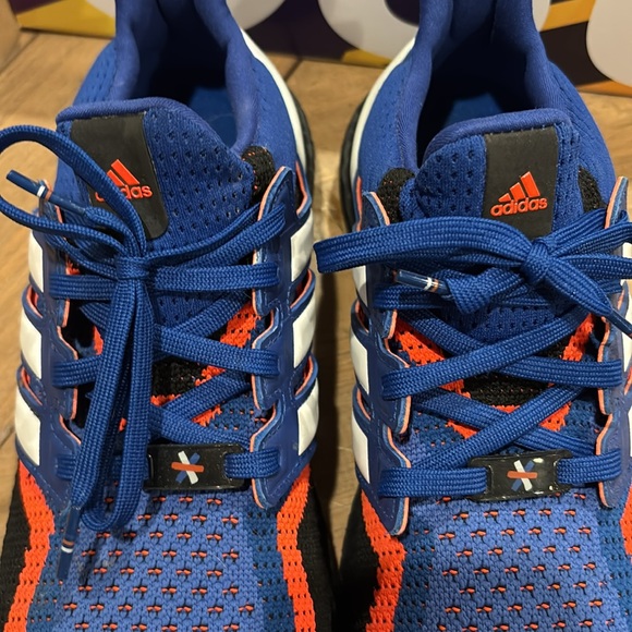 Ex. Condition! ADIDAS ULTRABOOST 2.0 Asterisk ROYAL SOLAR RED #EF2901 Size 10 - Picture 8 of 10
